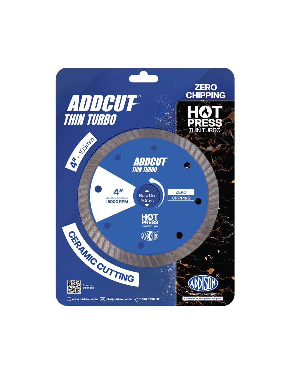 CERAMIC CUTTING- BLADE- ADDISON